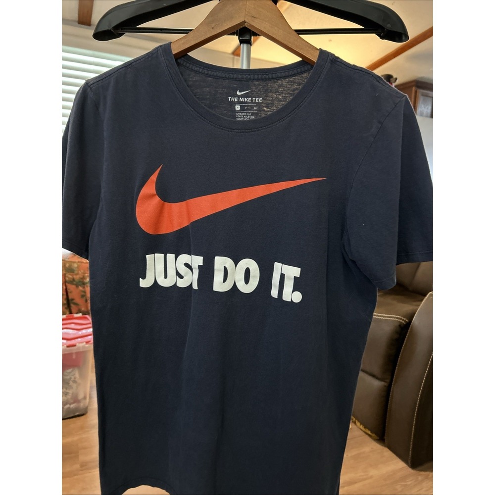 Nike Men's Active Wear Just Do It Swoosh Graphic Athletic Workout Gym T-Shirt Sm
